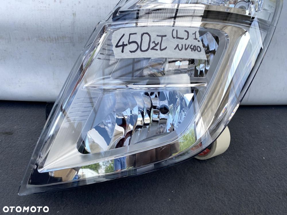 NISSAN NV400 10- LAMPA REFLEKTOR PRZEDNI LEWY LEWA ORYGINAŁ - 2