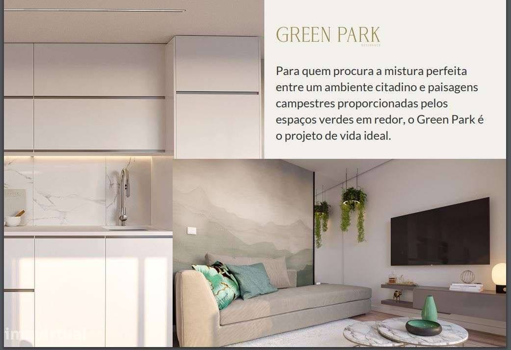 T2 Novo no Empreendimento Green Park em Matosinhos a 10 Minutos da Pra - Grande imagem: 3/24