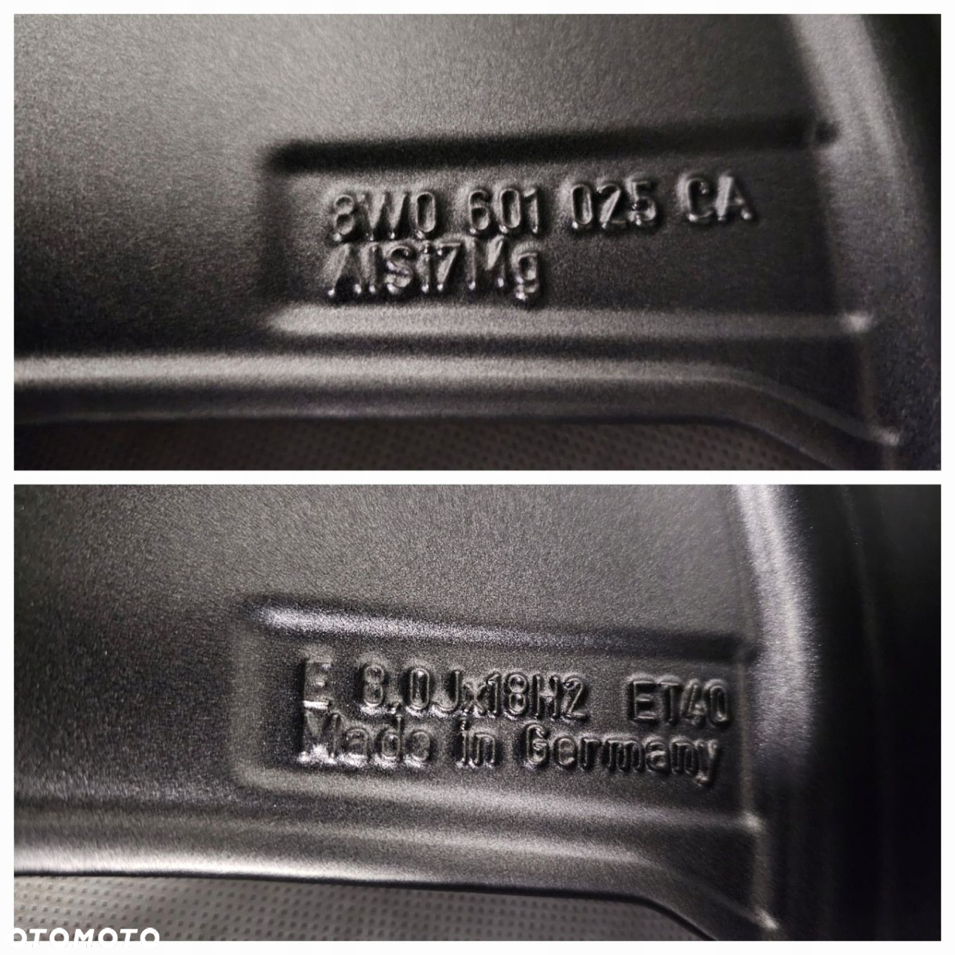 FELGI KOŁA AUDI A4 B9 8W0601025CA 8x18 ET40 - 9