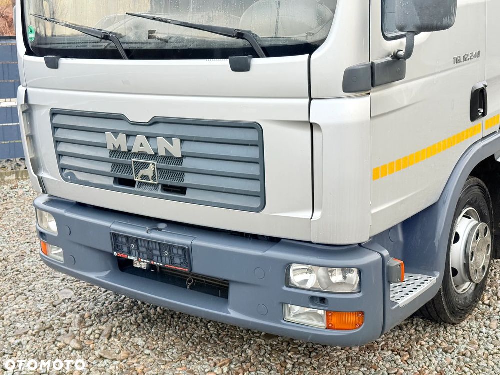 MAN MAN TGL 12-240 Kiper Wywrotka 4x2 Kran PALFINGER PK 12500 BARDZO DOBRY STAN - 3