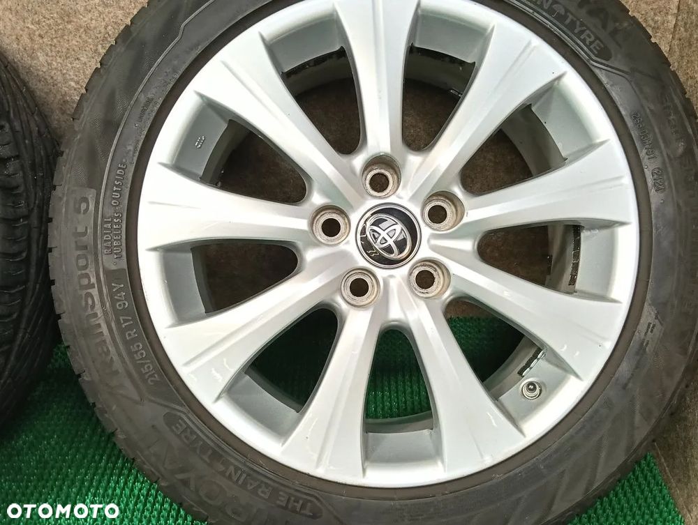 TOYOTA CAMRY 19-24r Koła z Oponami Zimowymi UNIROYAL 215/55 R17 24r - 7