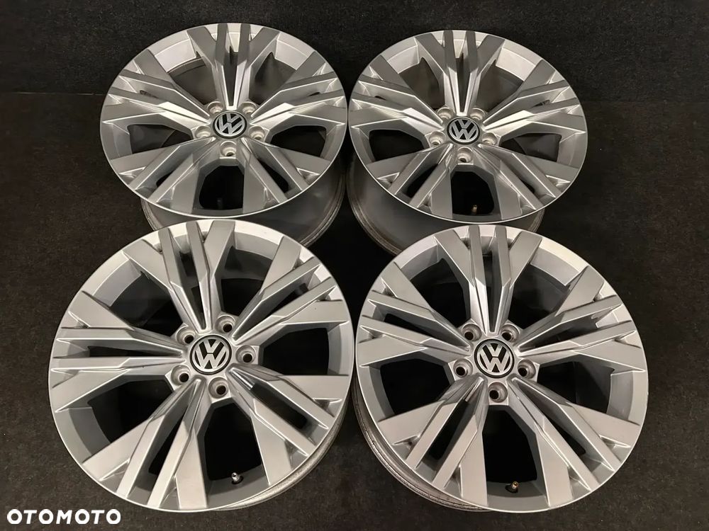 Alufelgi VW Passat B8, B7, Tiguan, Sharan, Touran, T-Roc 17 cali 5x112 4szt. Ładne! - 3