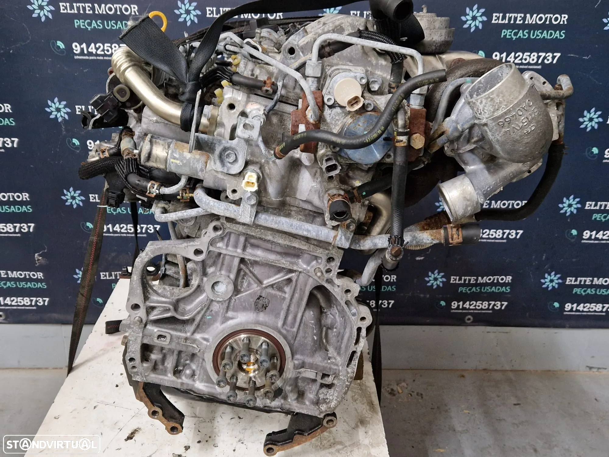Motor usado 1AD-FTV TOYOTA AVENSIS 2.0 D 126CV T25 1AD DENSO COROLLA RAV4 - 4