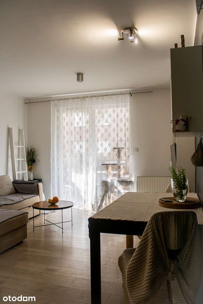 3 pokoje z ogródkiem | Parter | Balkon | Kameralne osiedle | Brzeg