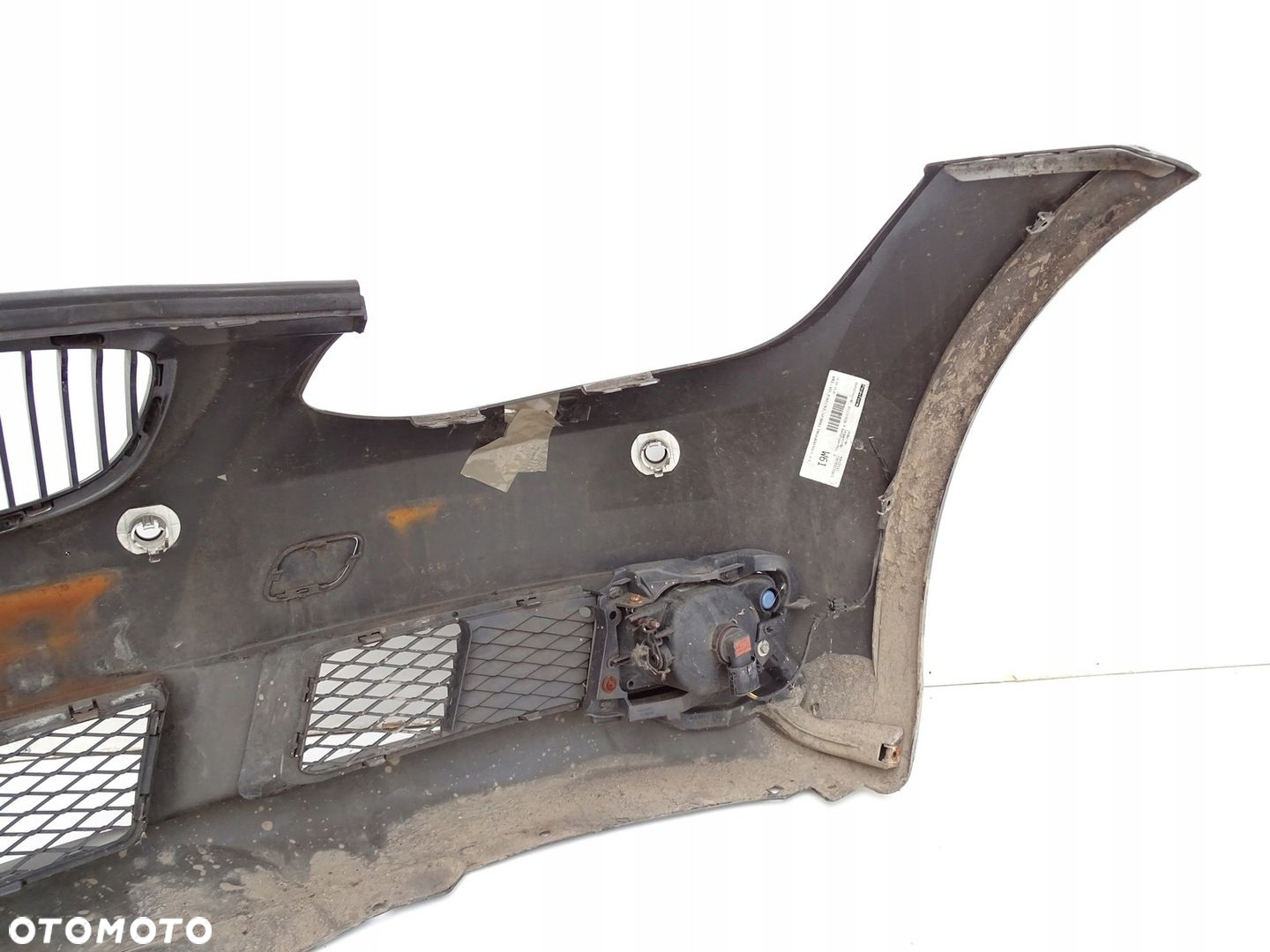 ZDERZAK PRZÓD PRZEDNI SPARKLING GRAPHITE A22 BMW E92 E93 SPRYSKI XENON PDC - 12