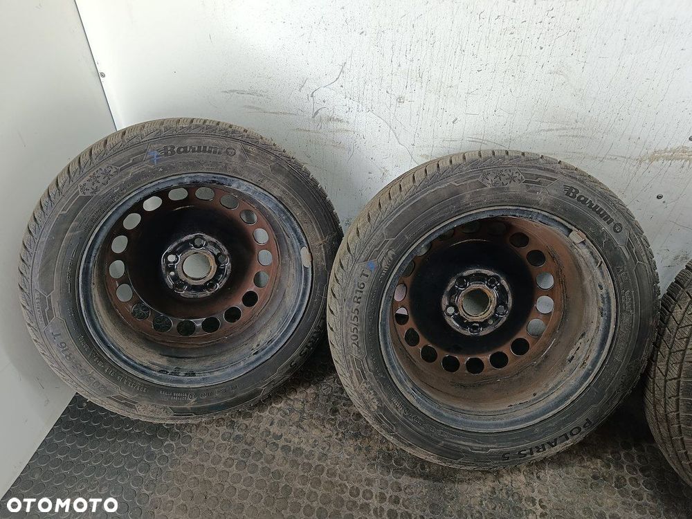 FELGI STALOWE KOMPLET 16  VW PASSAT B6 205/55R16 91T   6,5JX16ET42  3122 - 9