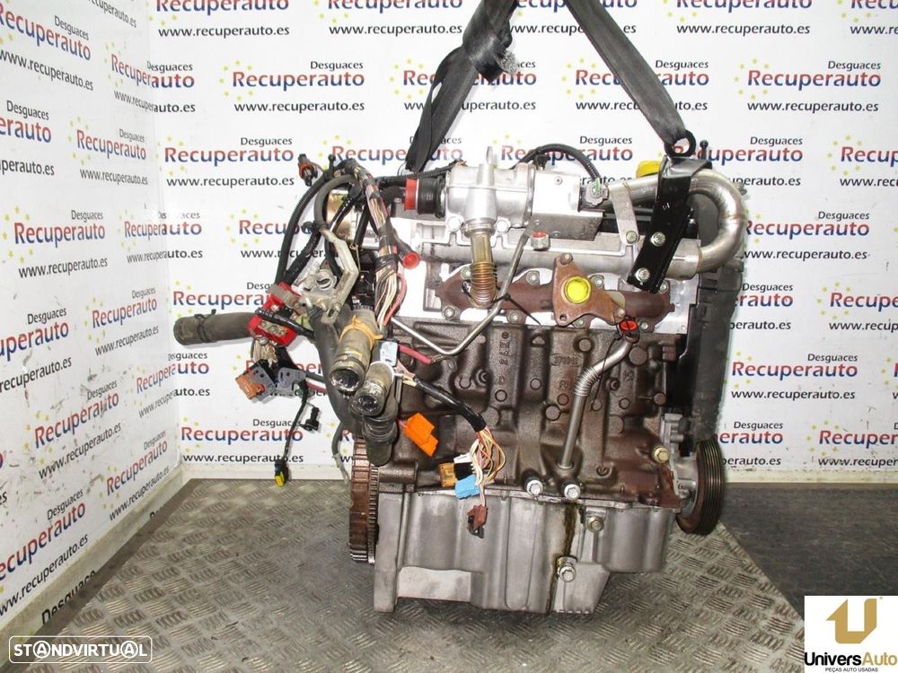 MOTOR COMPLETO RENAULT MEGANE II SEDAN 2005 -K9K728 - 12
