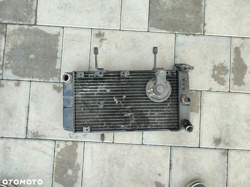 Chłodnica, czujnik temperatury, klakson Suzuki V-Strom DL 1000 - 5