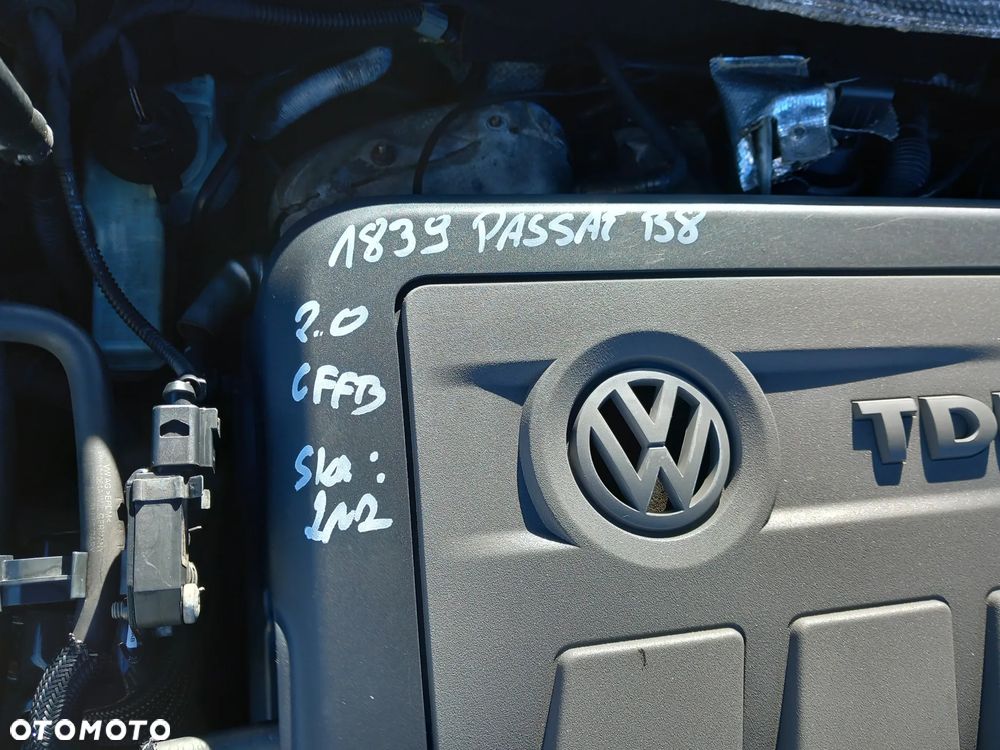 VW PASSAT B7 UKŁAD WTRYSKOWY 2.0 TDI 140KM DIESEL CFFB KOMPLET 03L130277J 03L089N 03L130755L - 2