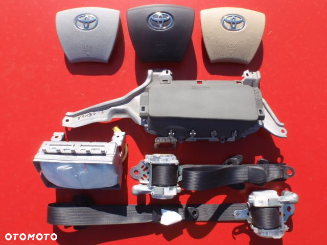 TOYOTA SIENNA DESKA KONSOLA KOKPIT PULPIT PÓŁKA PARAPET AIRBAG PODUSZKI PODUSZKA KOLANOWA naprawa !! - 5