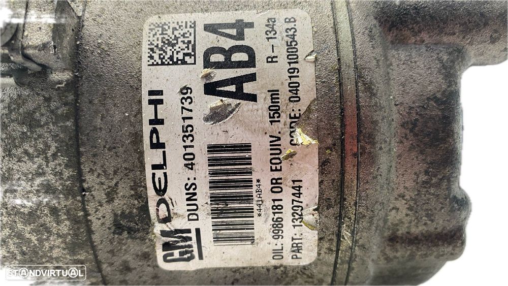 Compressor Ar Condicionado Opel Astra H (A04) - 4