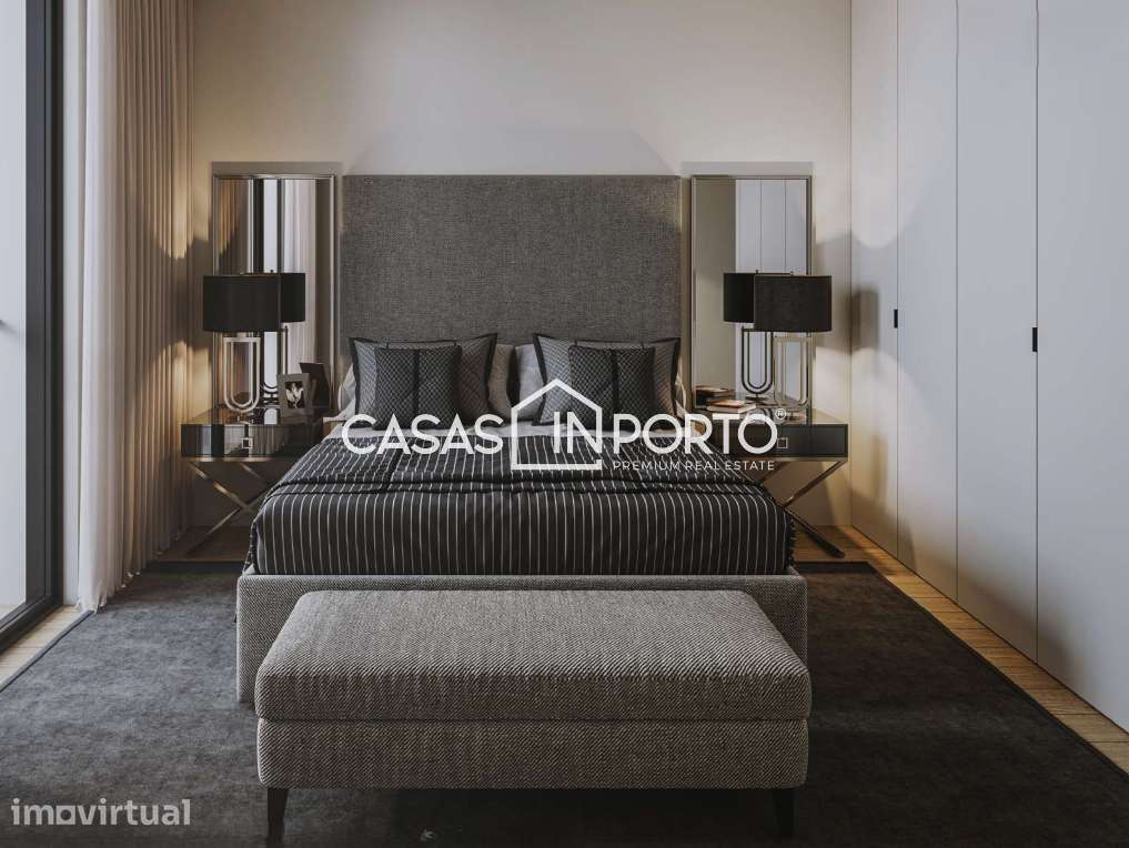 T2 de Luxo em Condomínio Privado ao Centro de Matosinhos - Grande imagem: 3/12