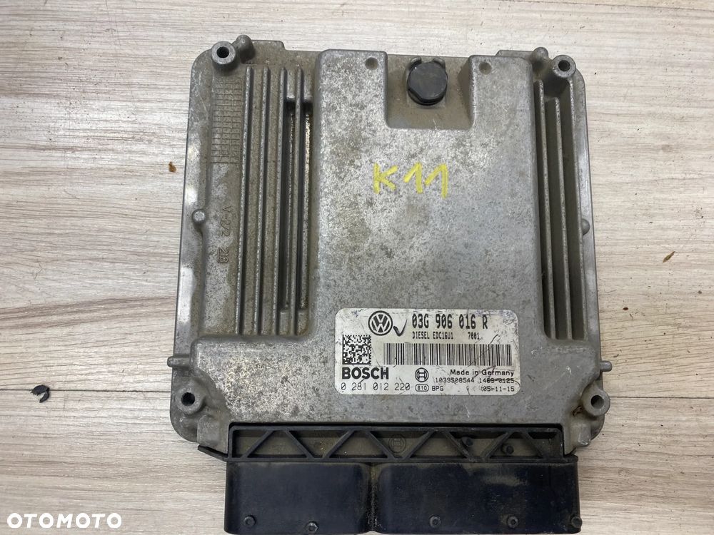 KOMPUTER STEROWNIK SILNIKA ECU VW TOUAREG VAG 070906016BC 0281011839 5,0TDI - 1