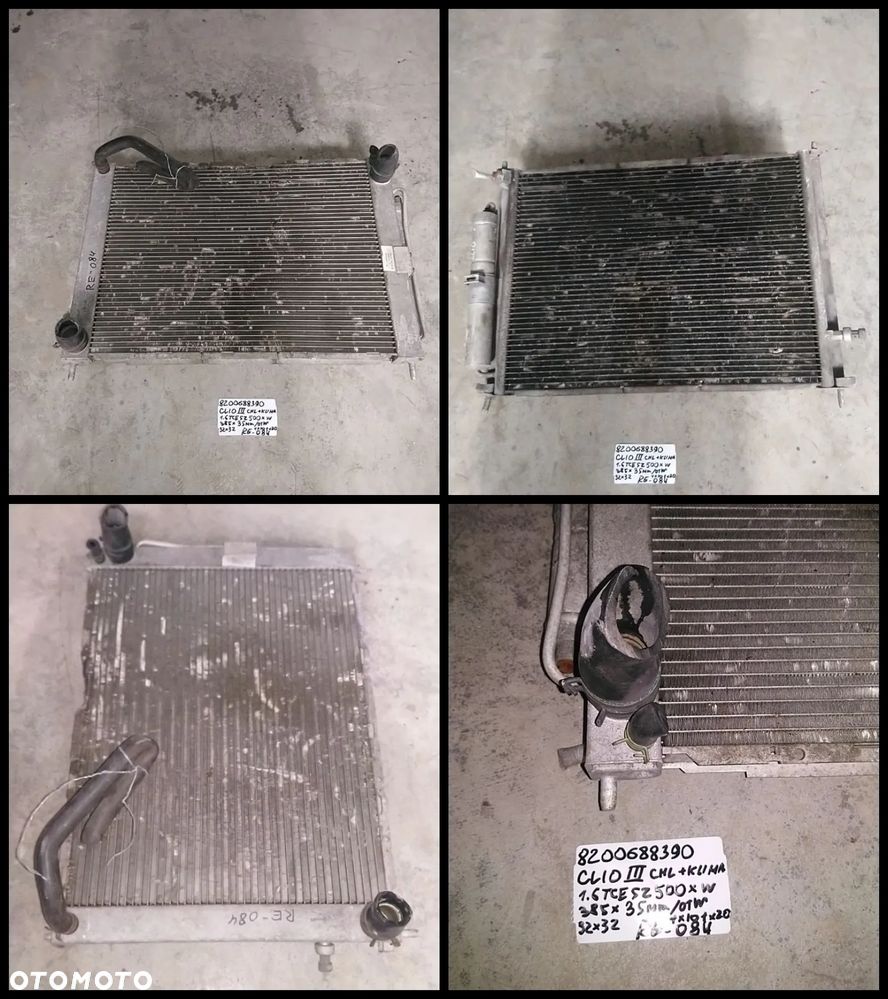 RENAULT CHŁODNICA WODY - 8