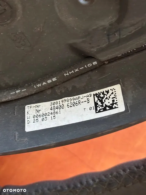 KIEROWNICA SKÓRA MULTIFUNKCJA DACIA SANDERO II LOGAN 484006206R - 8