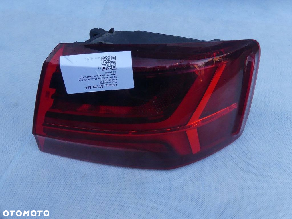 DW AUDI A6 C7 LIFT ZDERZAK KLAPA LAMPY MATRIX 4G5945095E 4G5945096E LS9R - 7
