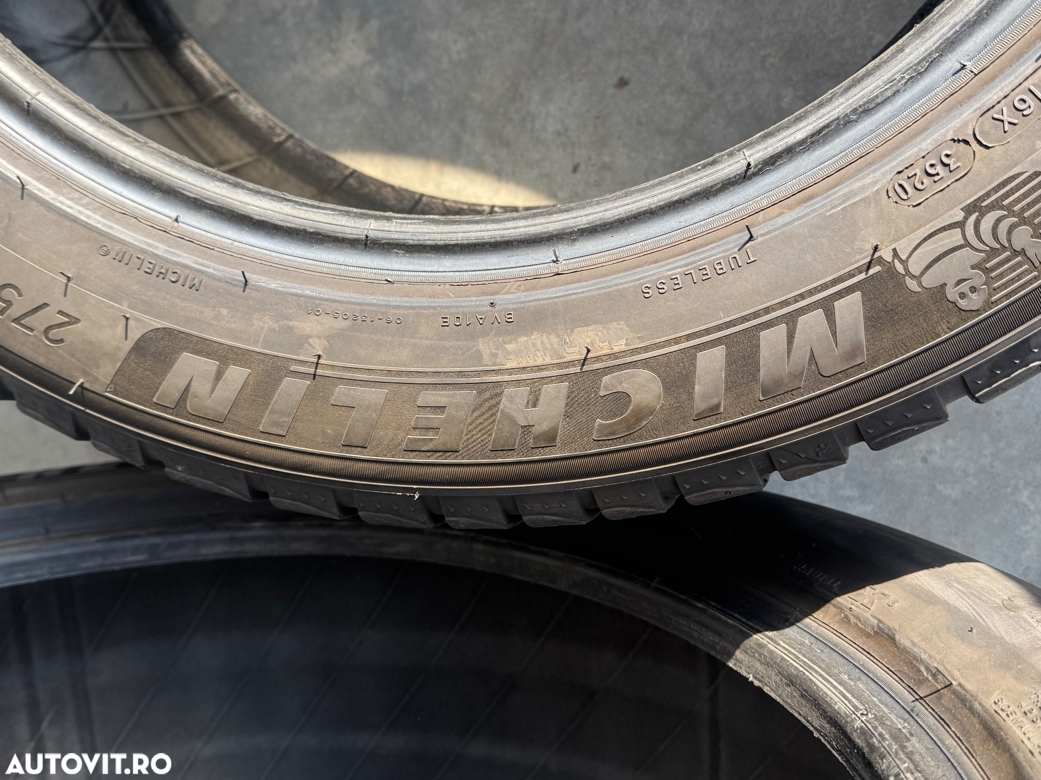 Vând set anvelope 275/45/20-305/40/20 Michelin de iarnă sh - 7