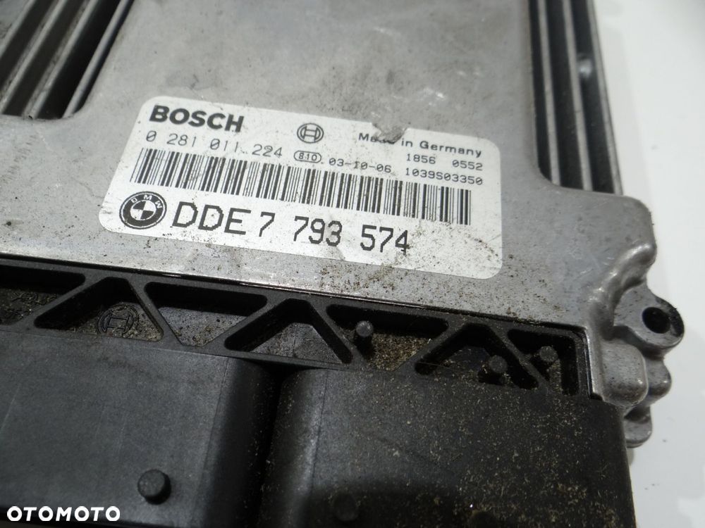 KOMPUTER STEROWNIK SILNIKA BMW E60 E61 M57 7793574 - 3