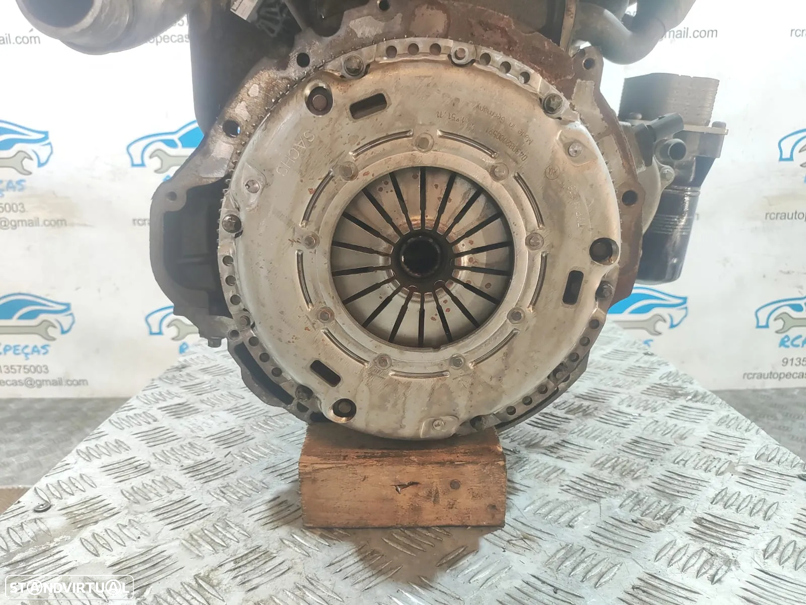 Motor Completo Mercedes Benz Smart Mitsubishi 1.5 CDI 12v 95cv 639939 Injeção Bosch - 9