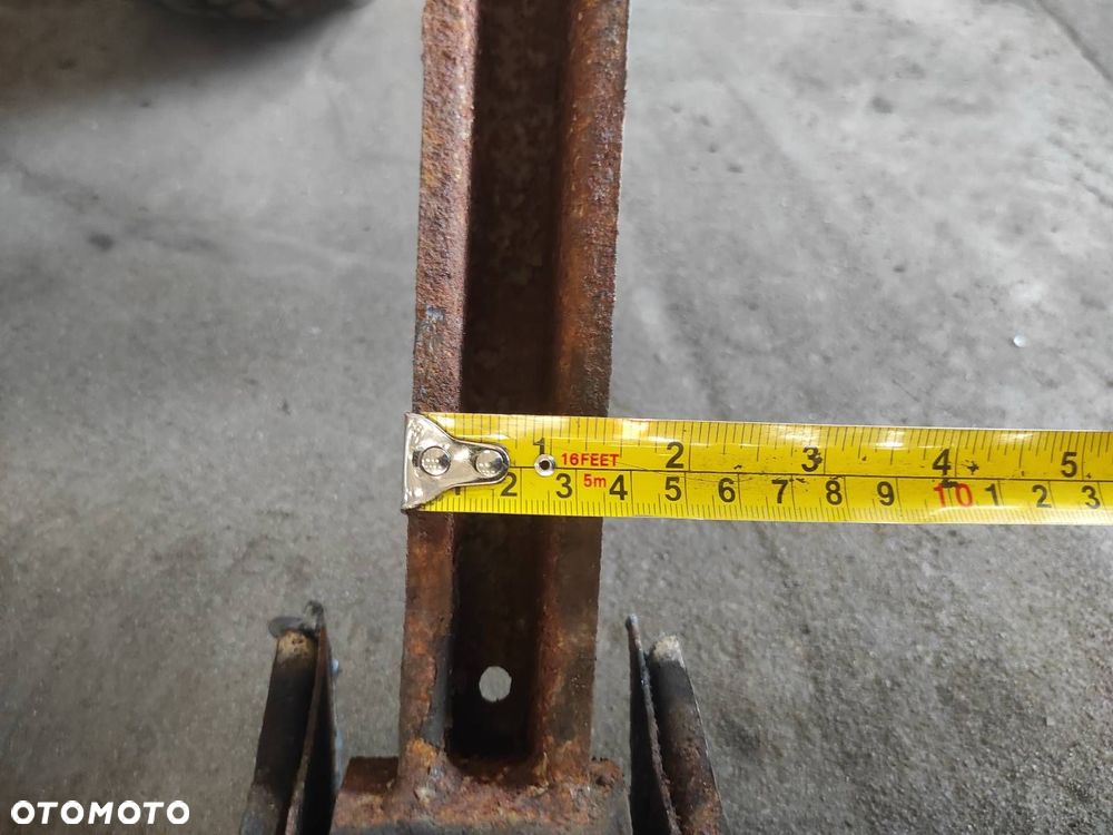 OŚ BELKA ZAWIESZENIA TYŁ KOŁA IDEALNA NA PRZYCZEPKĘ DAEWOO MATIZ ID: 238973 - 9