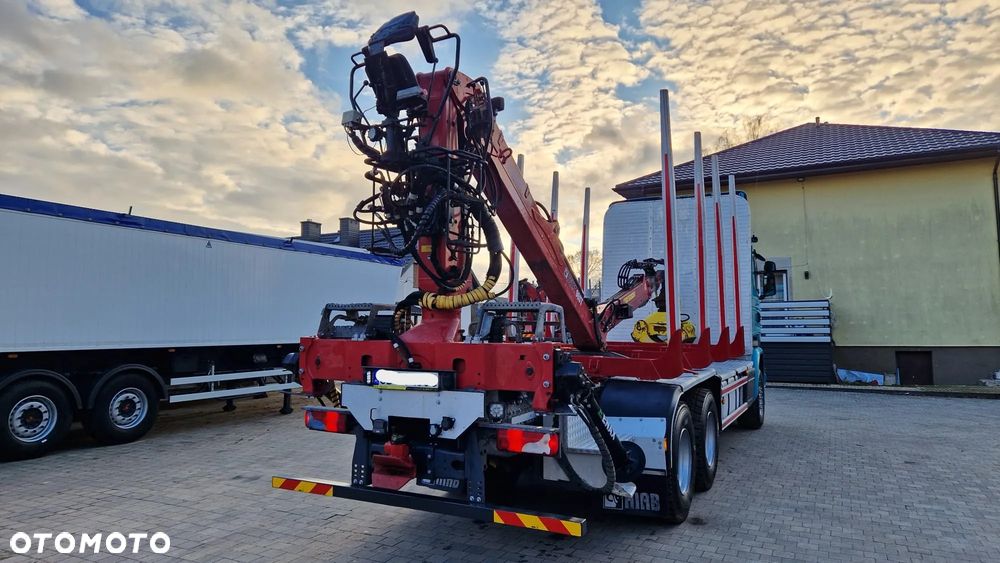 Scania R520 V8 HIAB LOGLIFT - 7