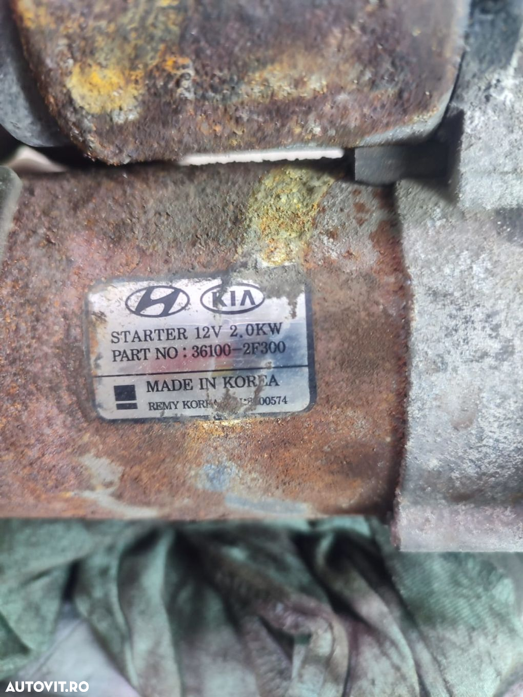 Electromotor  2.0 crdi d4ha 36100-2f300 Hyundai ix35 1 [facelift] [20 - 3