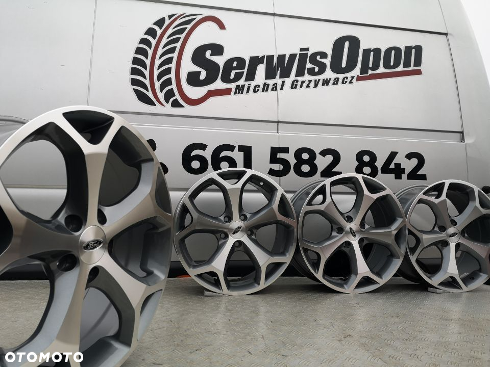 FELGI ALUMINIOWE 5x108 R17 7,5J ET50 63,4 FORD FOCUS MONDEO KUGA C-MAX NOWE - 3