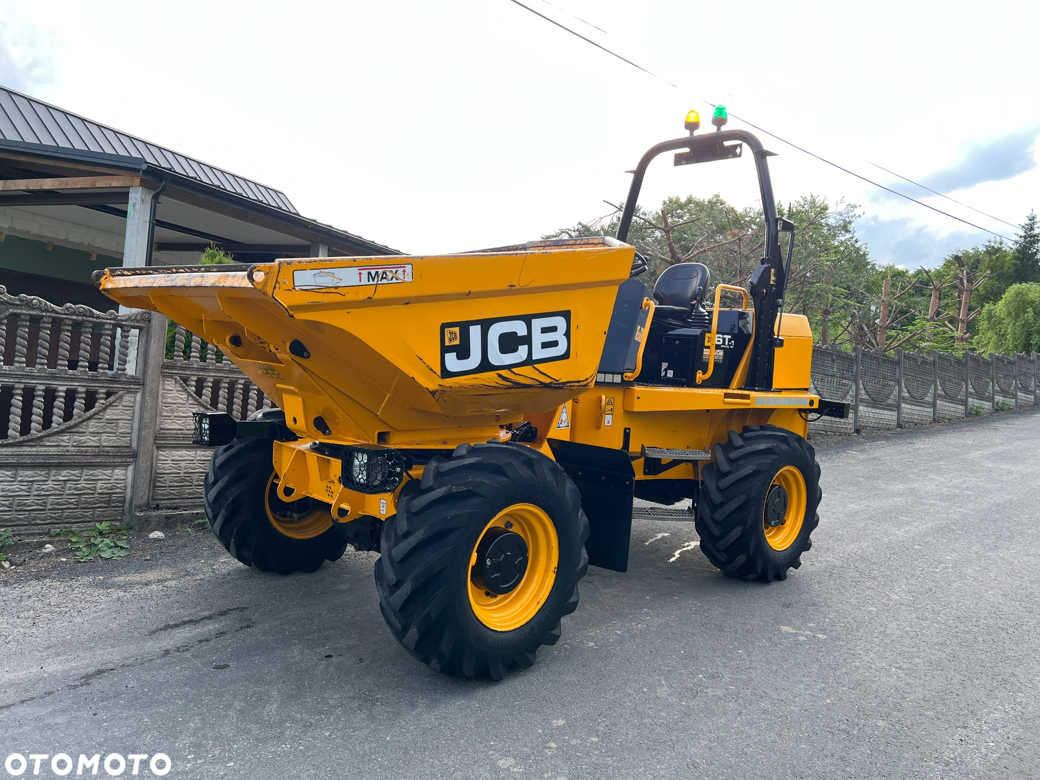 JCB 6T-1 ST * Wozidło Budowlane Obrotowe JCB 6 Ton * JAK NOWE * 1050 Godzin * - 2