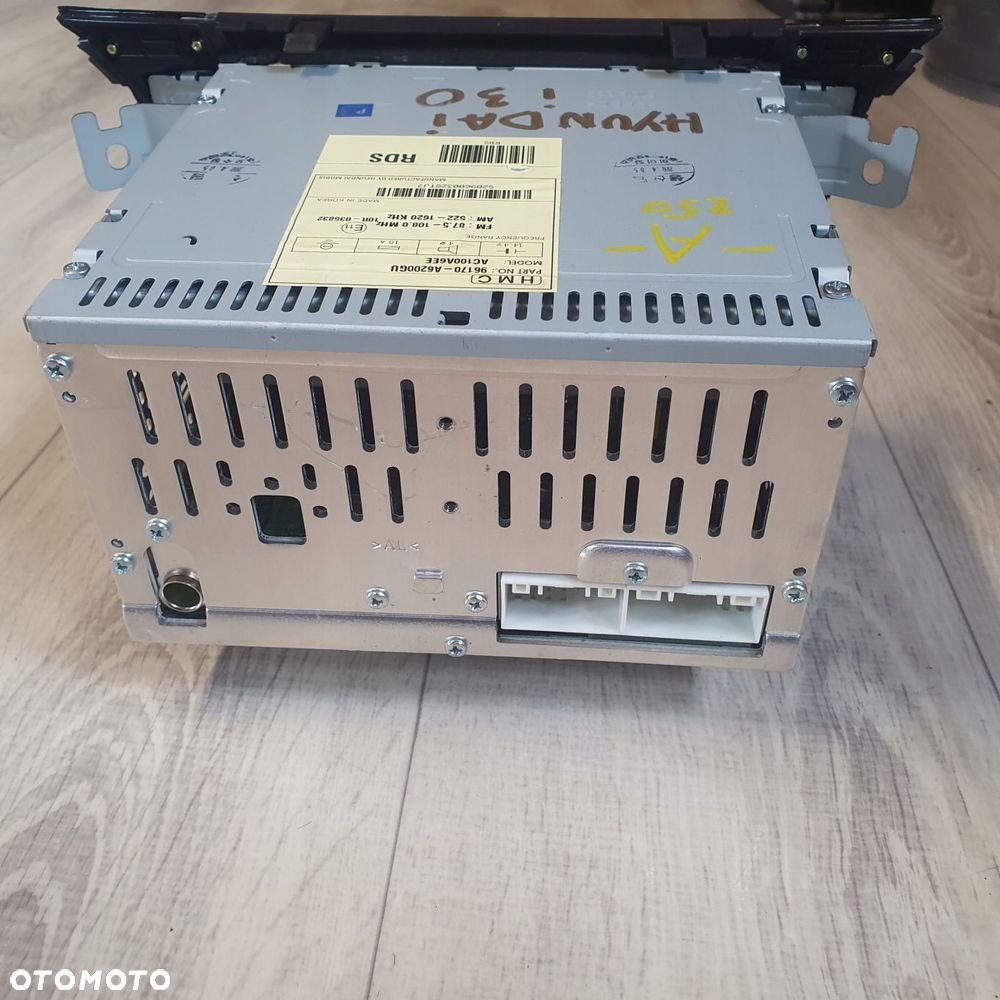radio cd hyundai i30 96170-a6200gu - 2