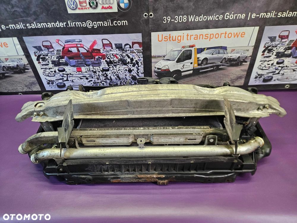 Pas Przedni Wzmocnienie Czołowe Belka Zderzaka Chłodnice Wentylatory 2.7 3.0 TDI AUDI A6 C6 - 15