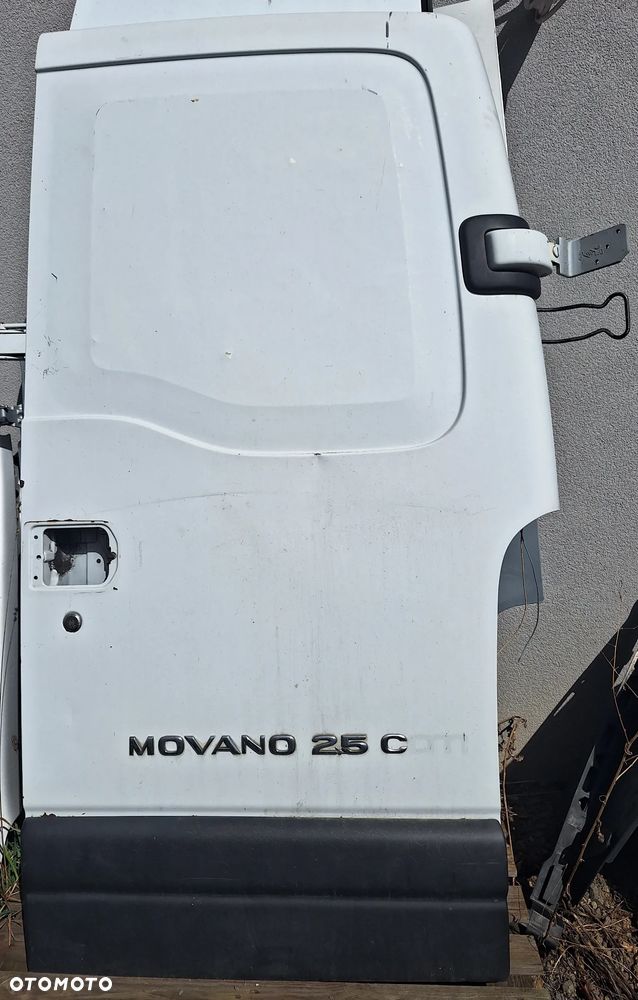 DRZWI  PRAWE TYLNE NISKIE /H1 - MASTER , MOVANO II- 1998-2010 rok - 1