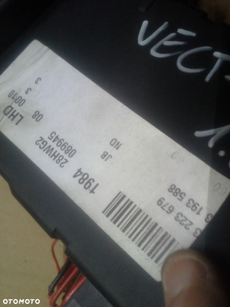 Opel Vectra C 1.8 16V zestaw startowy komputer FGP 55355631  5WK9407 bsi bsm cim klucze - 11