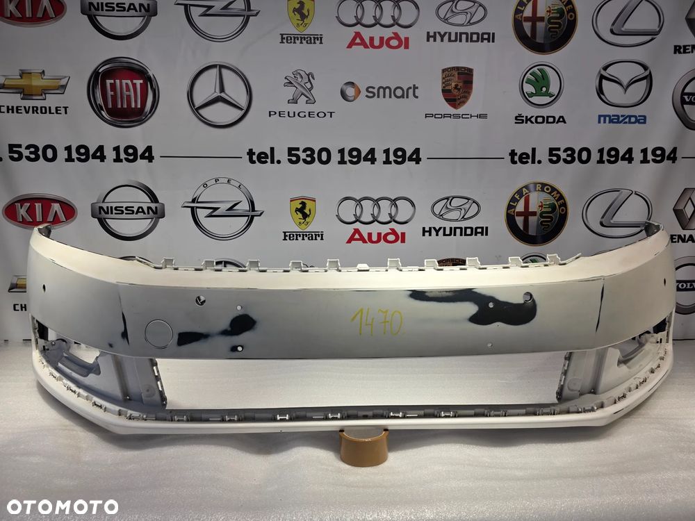 VW PASSAT B7 3AA 10- ZDERZAK PRZEDNI PRZÓD NA 4xPDC , NR 3AA807221 , NR AUKCJI NZ1470 - 1