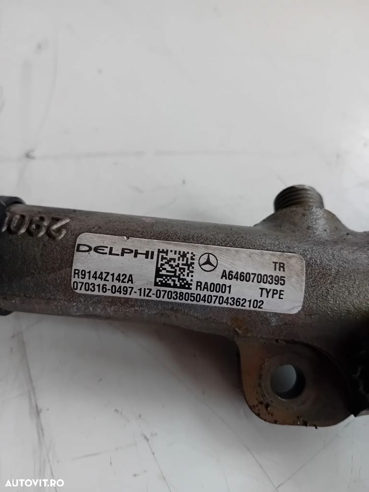 Rampa Injectie Injectoare Mercedes C Class W204 2.2 Cdi Euro 4 Cod A6460700395 Motor 646811 - 6