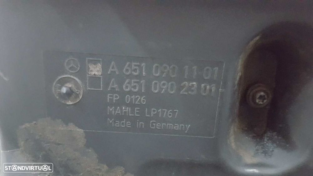 FILTRO DO AR MERCEDES CLASE E (W212) LIM. 220 CDI BLUEEFFICIENCY (212.002) - 4