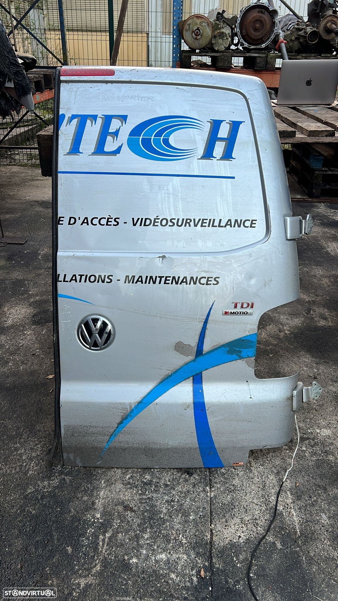 Porta de Trás Direita Vw Transporter - 1