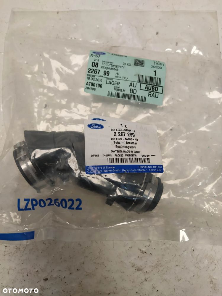 FORD TRANSIT COURIER B460 PRZEWÓD SSĄCY RURA POWIETRZA NOWA ORYGINALNA - 2