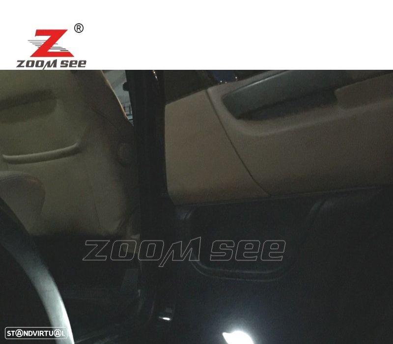 KIT COMPLETO 22 LAMPADAS LED INTERIOR LAND ROVER 3 06-12 - 5