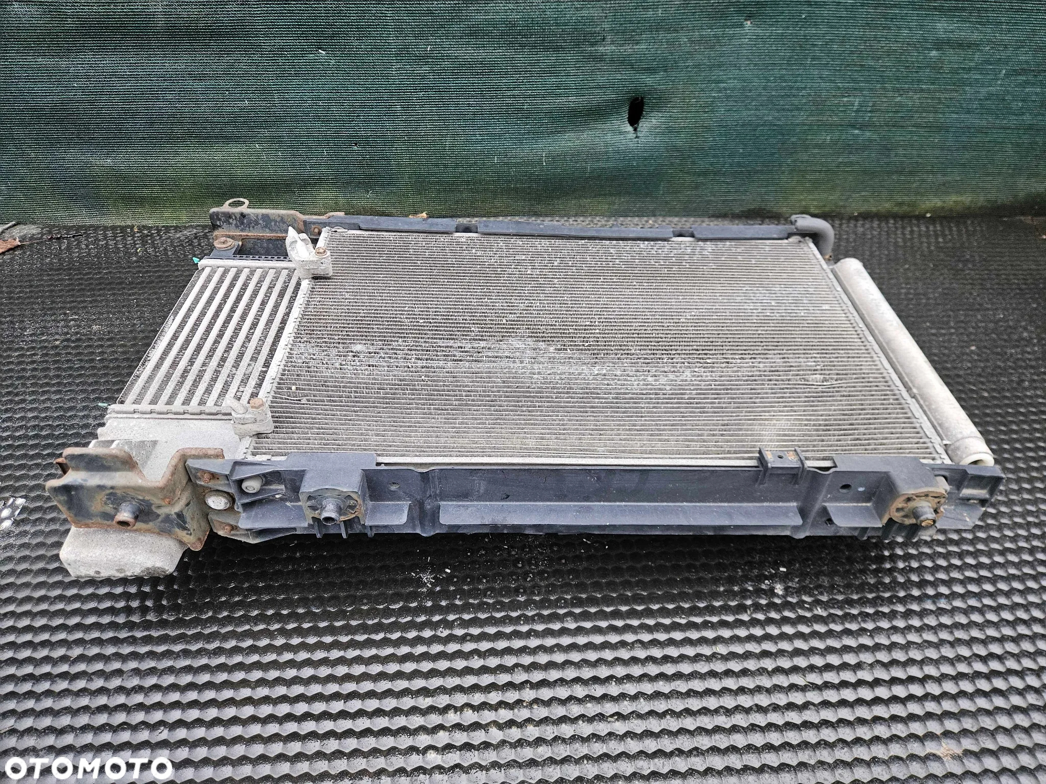 Chłodnica Wody Plynu Klimatyzacji Intercooler Wentylator 1.4 D4D Toyota Auris 1 I Lift 2011r - 9
