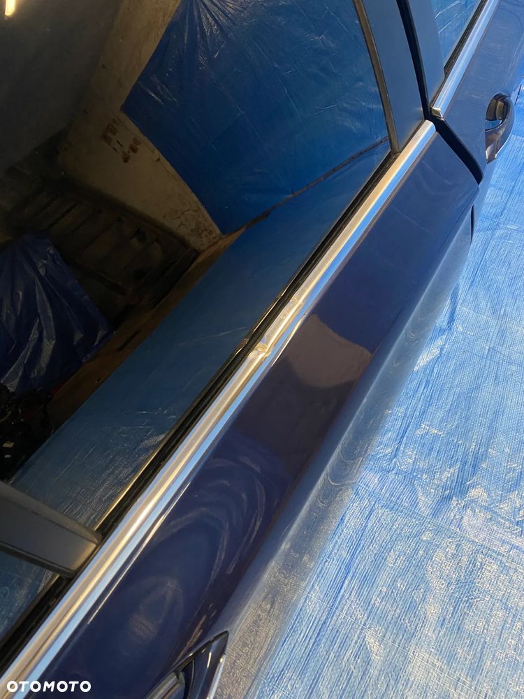 BMW F10 F11 DRZWI PRAWE PRAWY PRZÓD PRZEDNIE TYŁ TYLNE NIEBIESKIE A76 TIEFSEEBLAU  KOMPLETNE LAKIER ORYGINAŁ - 13