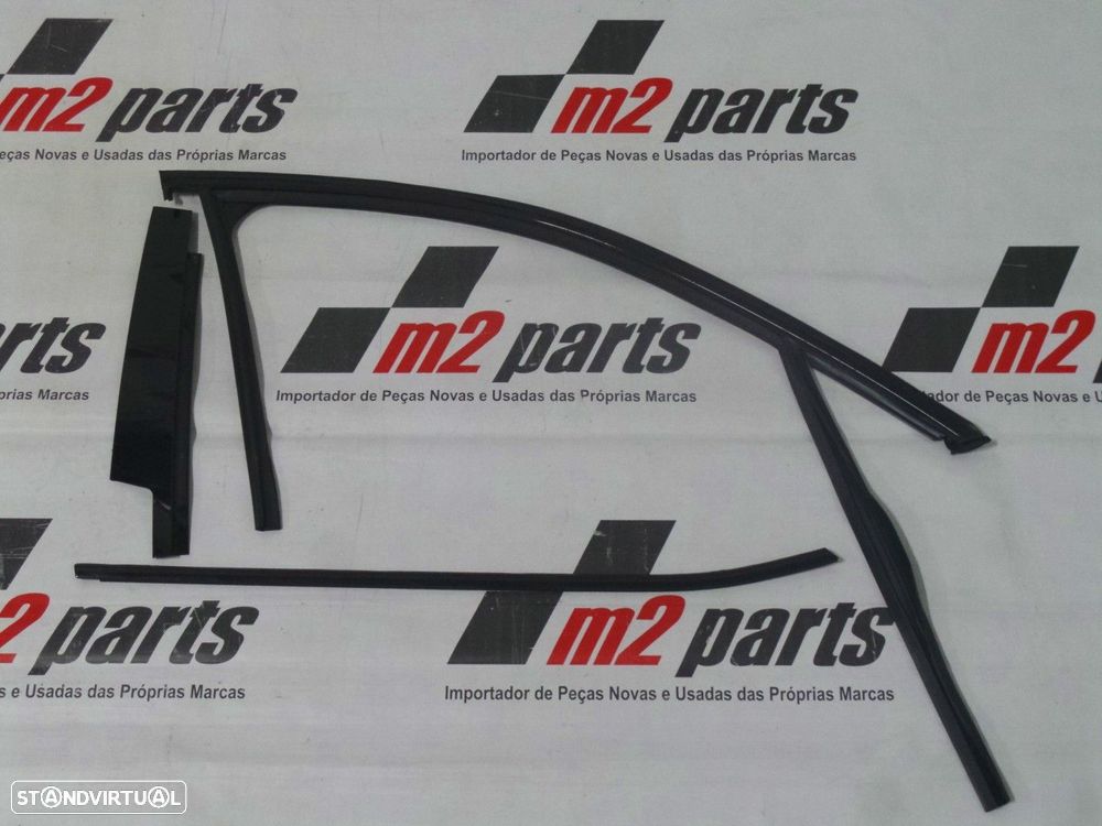 Frisos exteriores porta Direito/Frente Seminovo/ Original BMW X4 51317335626 - 1