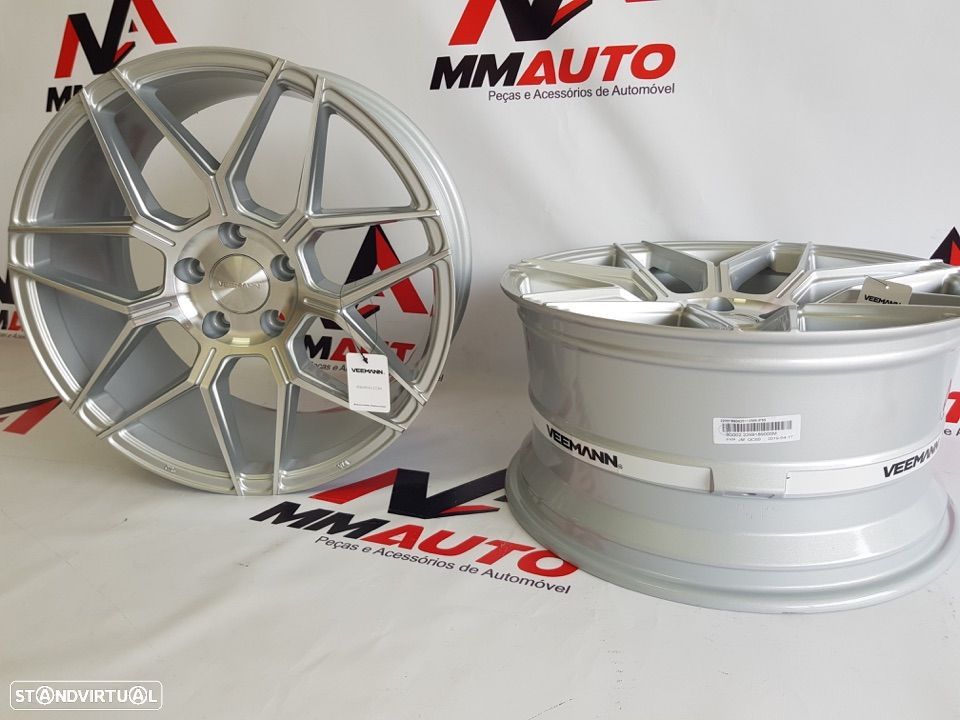 Jantes Veemann V-FS38 Machined Silver 18 (BMW) - 4