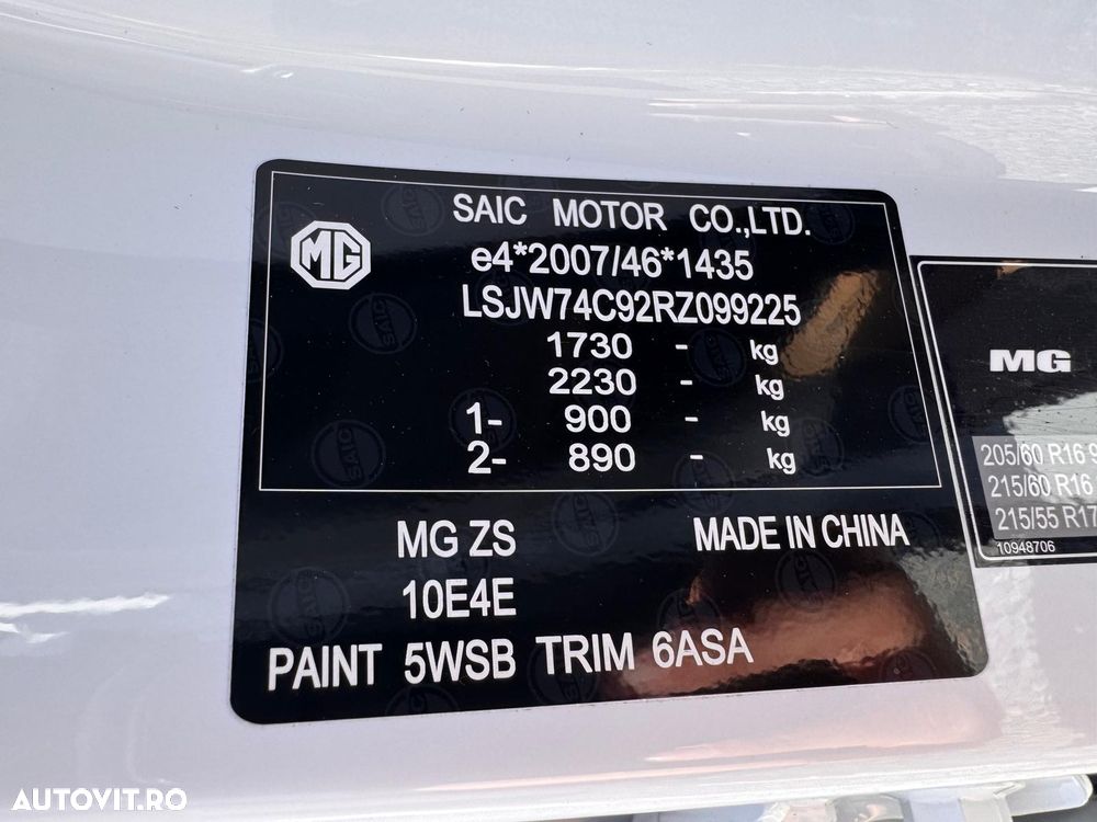MG ZS 1.0 T-GDi 6MT Exclusive - 5