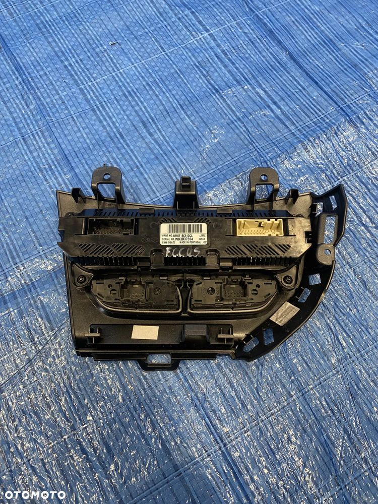 PANEL KLIMATYZACJI STEROWANIA KLIMATYZACJIĄ  NAWIEWU CLIMATRONIC FORD FOCUS MK3  BM5T18C612CL  BM5T-18C612-CL - 4