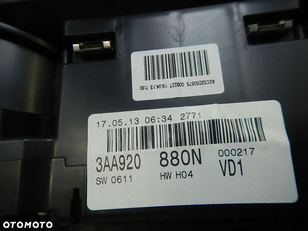 licznik vw passat b7 2.0tdi 3aa920880n - 6