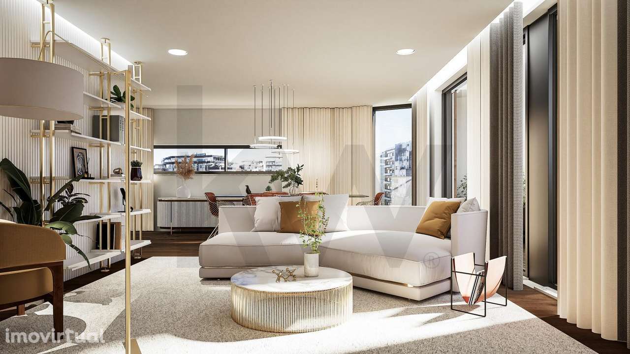 Apartamento T3 em Construção na Av. Dr. Lourenço Peixinho – Aveiro - Grande imagem: 4/24