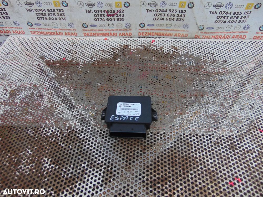 Modul frana mana Renault Espace 5 cod 285f22726r megane 4 modul parcare - 1