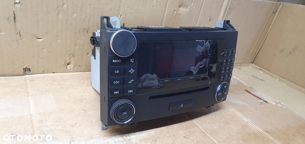 Radio radioodtwarzacz fabryczny Mercedes A-Klasa B-Klasa W169 W245 A1698207589 - 4
