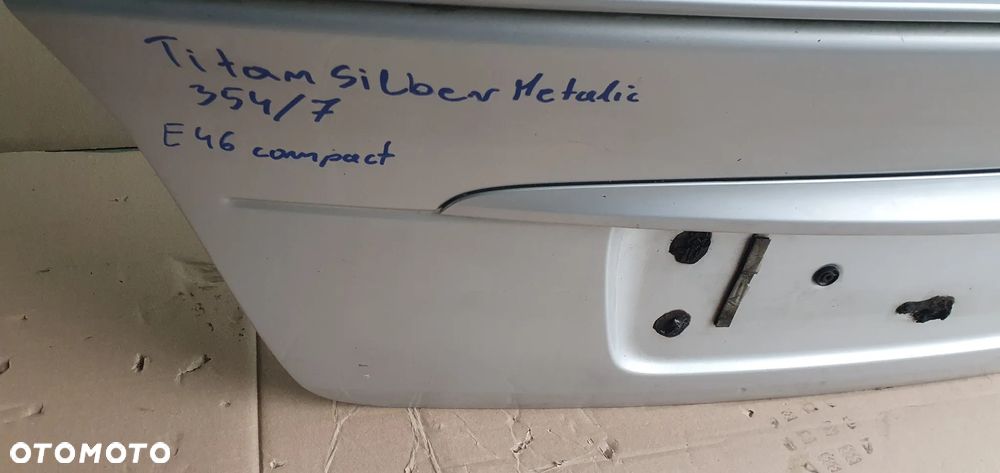 Klapa bagażnika tył tylna BMW 3 E46 Compact 354/7 - 9