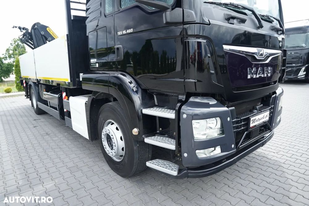 MAN TGS 18.460 / 4X2 / DROPSIDE / PALFINGER PK 230001 / MAX. LOAD CAPACITY: 5,950 KG / NAVI / ROTATOR / PARKING AIR CONDITIONING / MANUAL / EURO 6 - 17